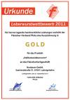 Gold für Delikatessleberwurst - Leberwurstwettbewerb 2011